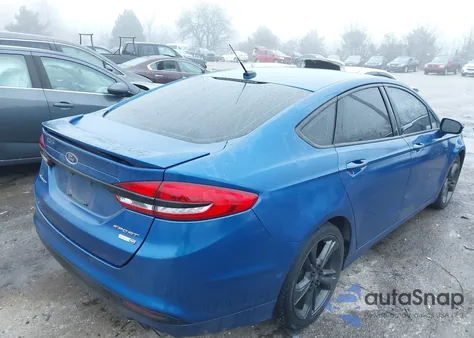 2017 Ford Fusion Sport из США, поврежденный, VIN 3FA6P0VP6HR167010